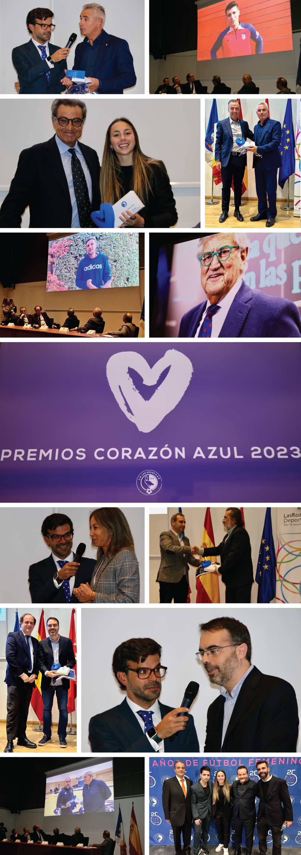 Premiados VI premios corazon azul